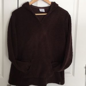 Columbia Ladies Hoodie Size L Brown